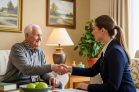 A hand holding a key, symbolizing recovery and security.